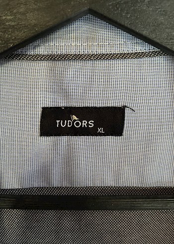 xl Beden Tudors Gri Erkek Gömlek Notched Yaka