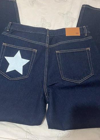 Lacivert Kadın Normal Boy Jean - Görsel 3