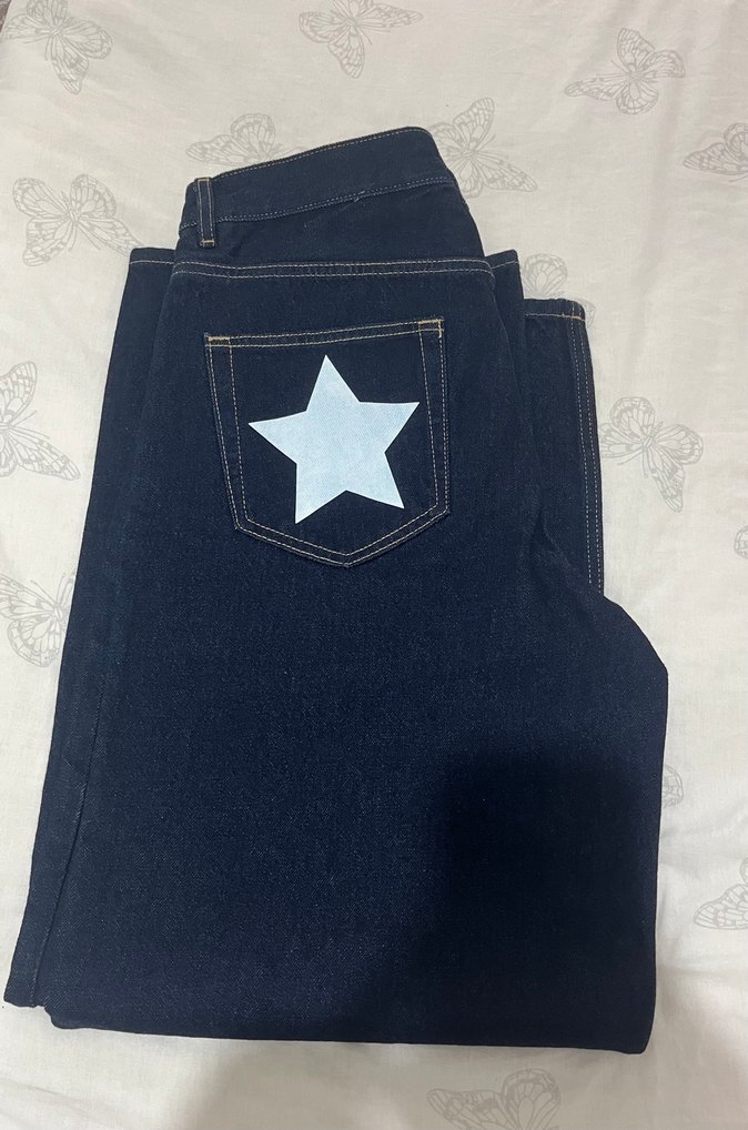 Lacivert Kadın Normal Boy Jean - Görsel 4