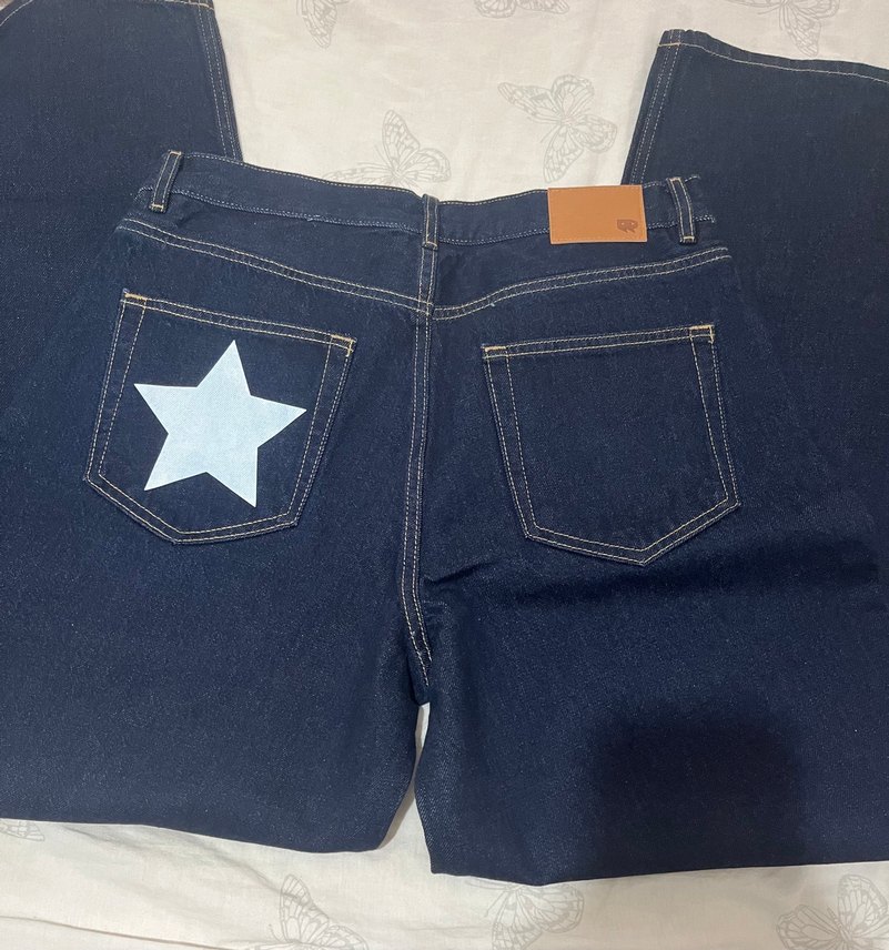 Lacivert Kadın Normal Boy Jean - Görsel 3