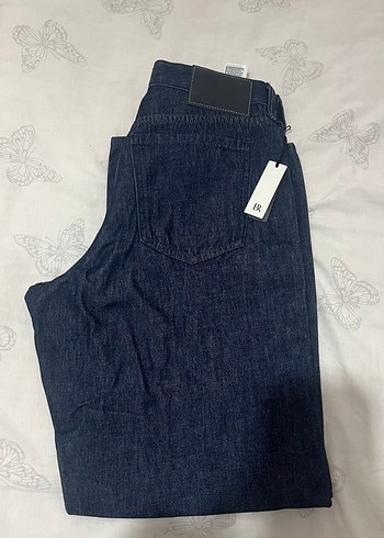 Kadın Lacivert  Kot Pantolon - Görsel 2