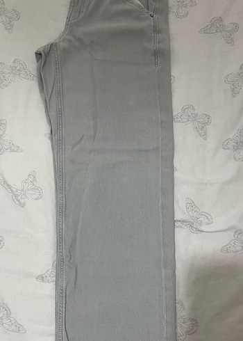 Gri Bol Kesim Jean - Görsel 2