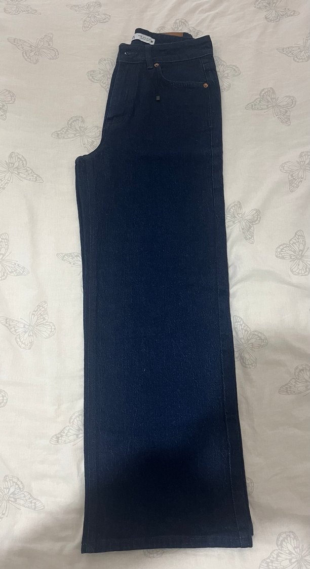 Lacivert Kadın Kot Pantolon - Görsel 2