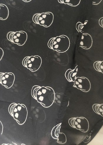 Tül Uzun Kollu Kadın Bluz - Görsel 2