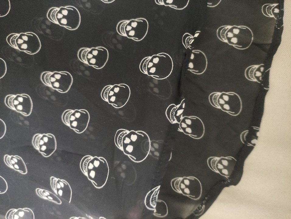 Tül Uzun Kollu Kadın Bluz - Görsel 2