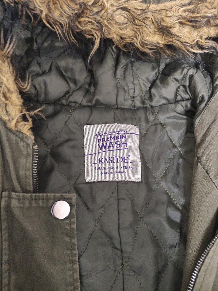 Kürk Detaylı  Kadın Mont - Görsel 2