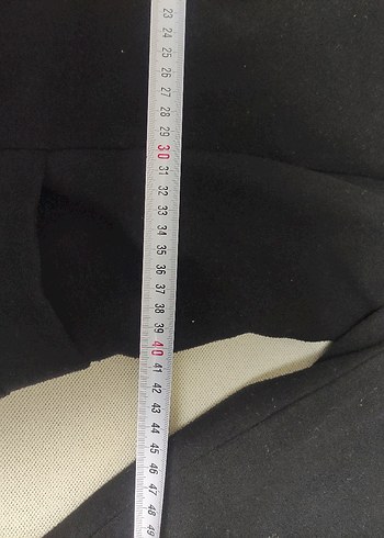 Düğmeli Siyah Kaban - Görsel 4