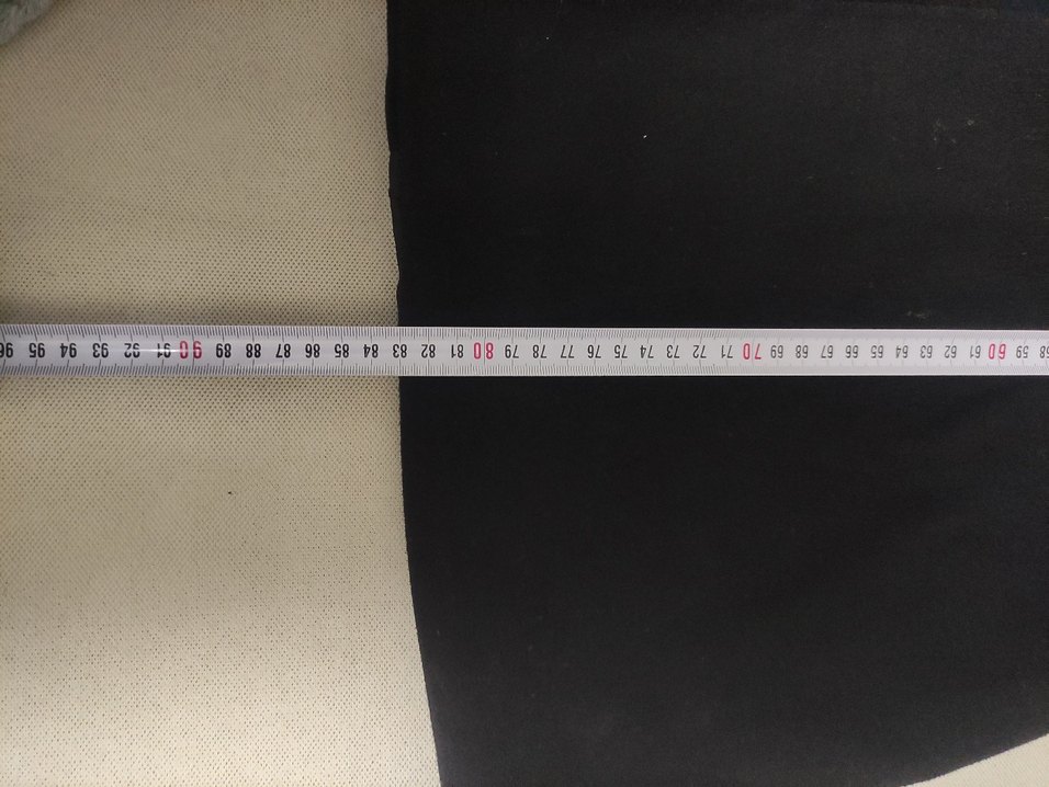 Düğmeli Siyah Kaban - Görsel 5