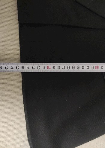 Siyah Kemerli Kadın Kaban - Görsel 4