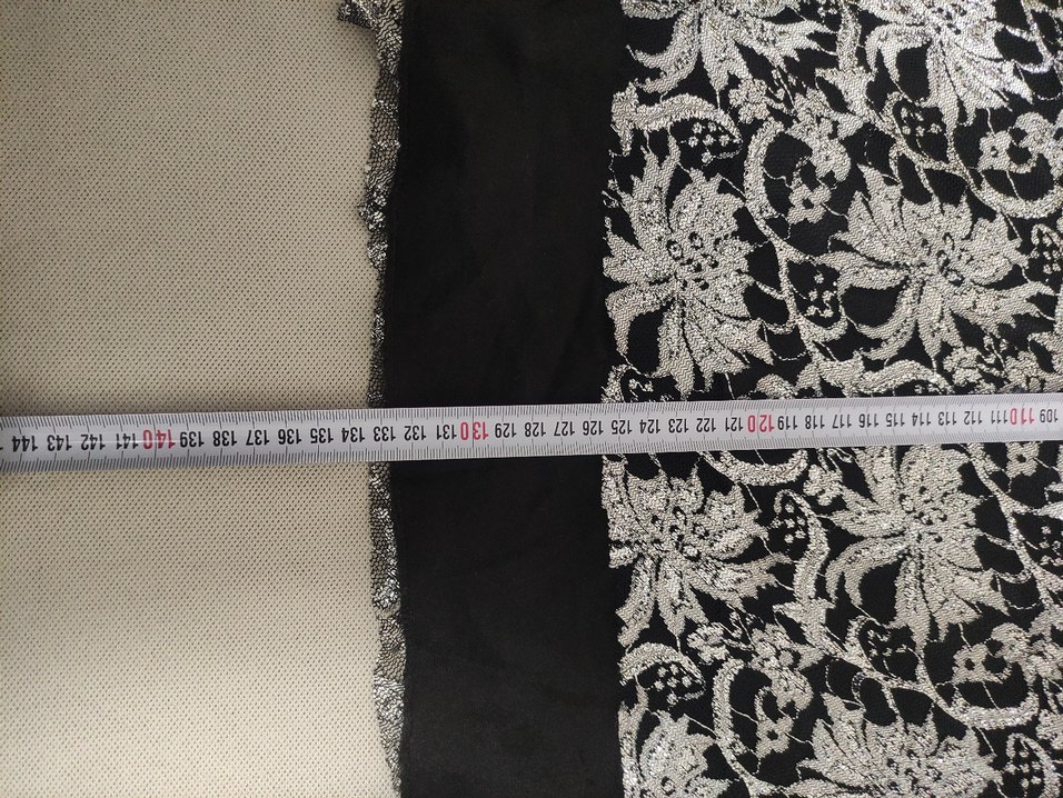 Siyah Dantel Desenli Straplez Uzun Abiye Elbise - Görsel 4