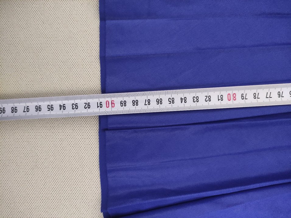 Mavi Pliseli Uzun Kadın Etek - Görsel 2