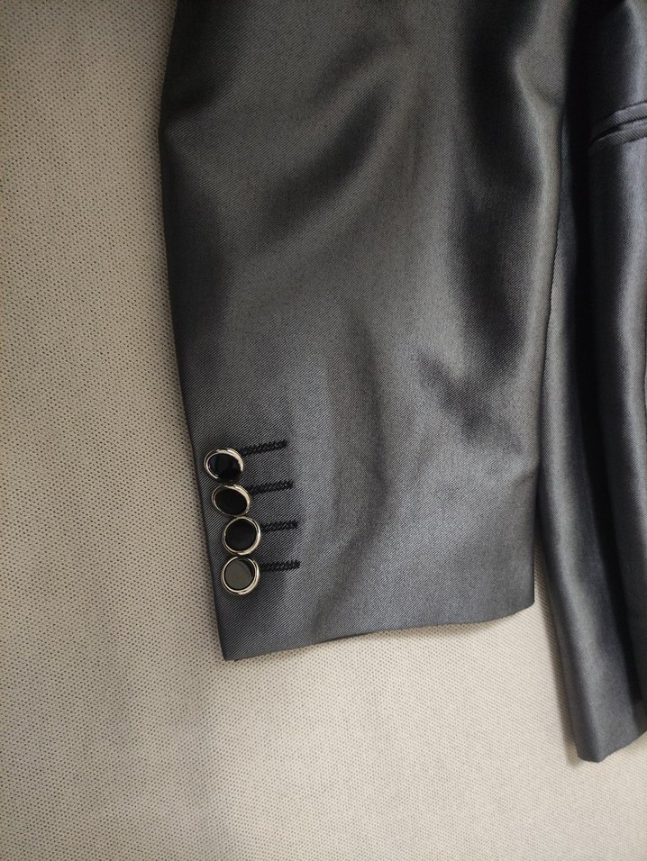 Gri Regular Fit Erkek Takım Elbise - Görsel 4