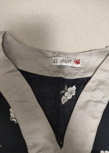 Çiçek Desenli Düğmeli Bohem Uzun Elbise - Görsel 3