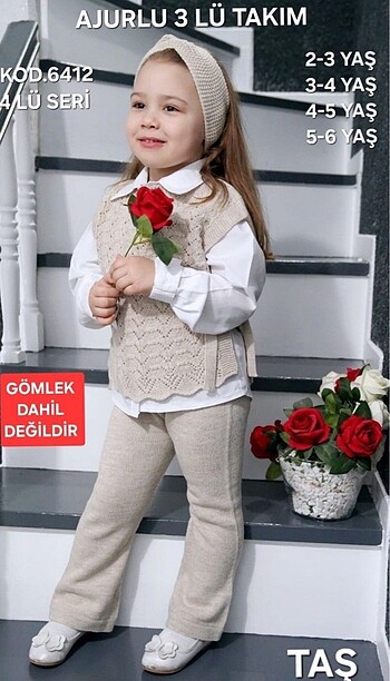Diğer Kız çocuk üçlü kombin