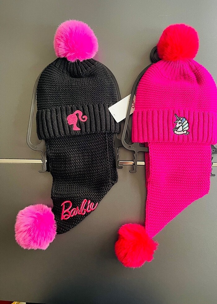 Çocuk atkı bere takımı - Görsel 2