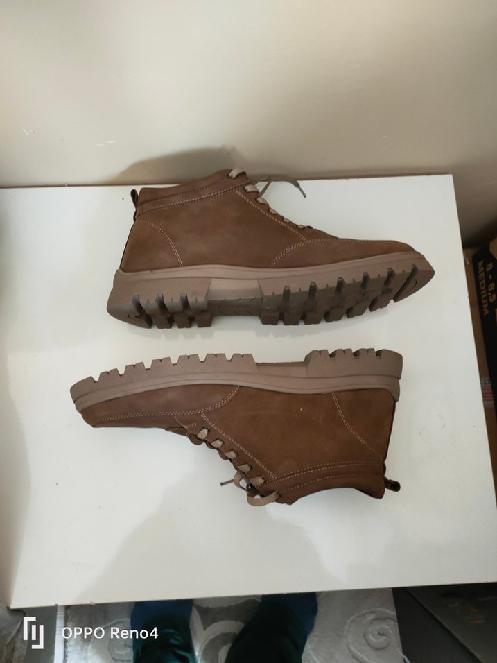 Erkek Kahverengi Süet Günlük Ayakkabı - Görsel 3