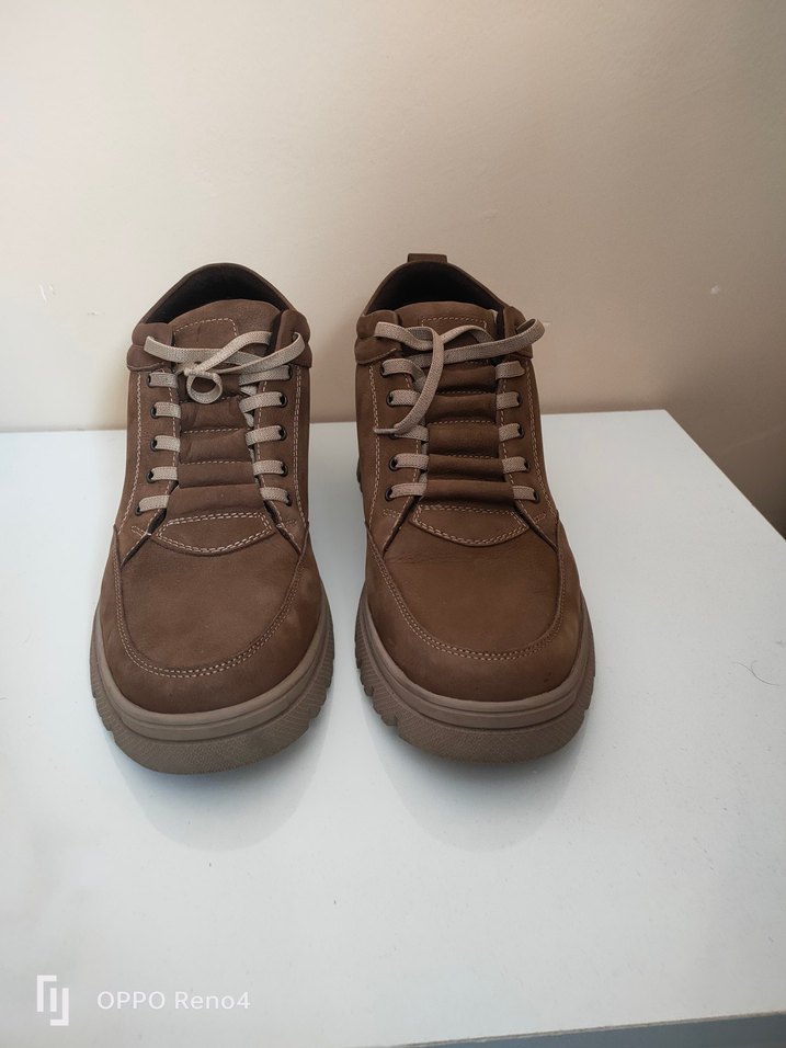 Erkek Kahverengi Süet Günlük Ayakkabı - Görsel 2