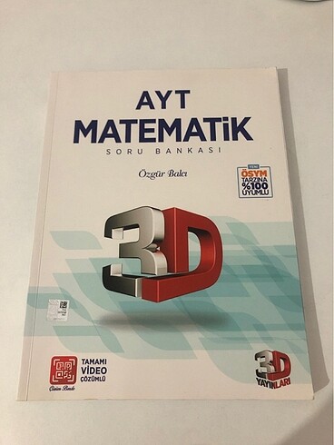 3D Ayt Matematik Soru Bankası