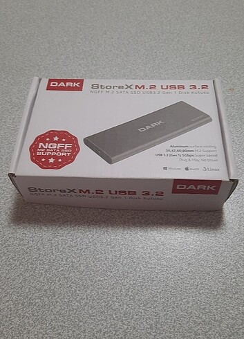 USB Type C - M2 SSD Disk Kutusu