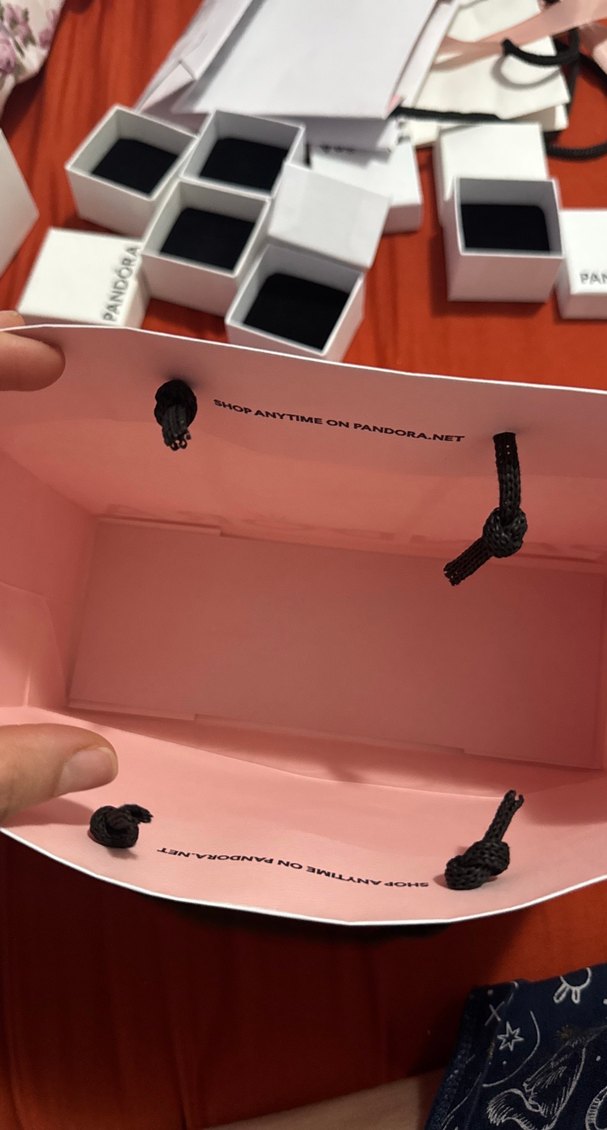 Pembe Baskılı Pandor Kadın Tote Çanta - Görsel 4