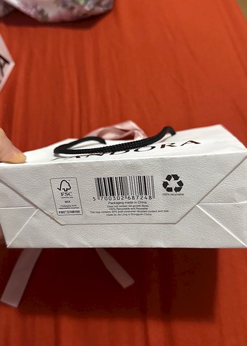 Pembe kurdeleli pandora poşeti - Görsel 3