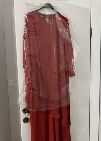 Kadın turuncu Salaş Uzun Kollu tulum - Görsel 10