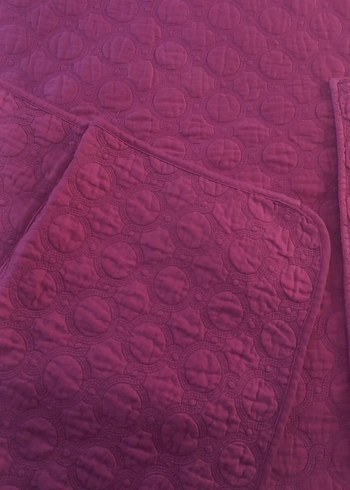 Parlak Mor Düz Yatak Örtüsü - Görsel 4