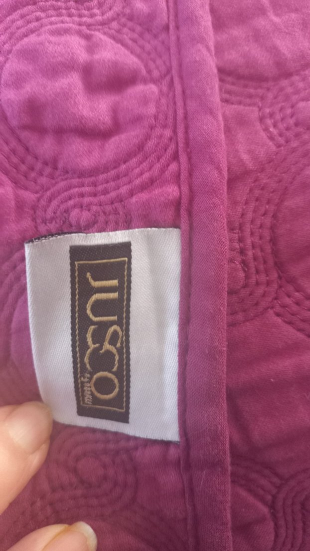 Parlak Mor Düz Yatak Örtüsü - Görsel 3