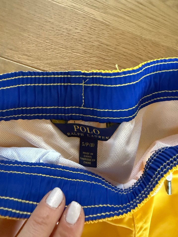 Ralph lauren Sarı Mini Erkek Mayo Şort - Görsel 2