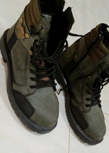 Kamuflaj Desenli Bağcıklı Erkek Bot - Görsel 3