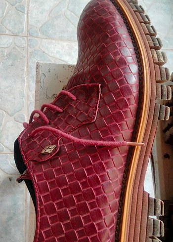 Bordo Erkek ayakkabi - Görsel 2