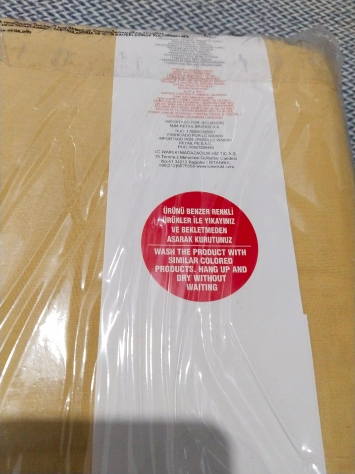 LCW Home Çift Kişilik hardal Nevresim Takımı - Görsel 3