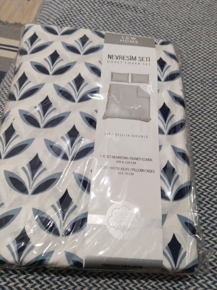 LCW Home Çift Kişilik Desenli Nevresim Seti - Görsel 2