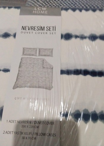 lacifert Baskılı Çift Kişilik Nevresim Seti - Görsel 2