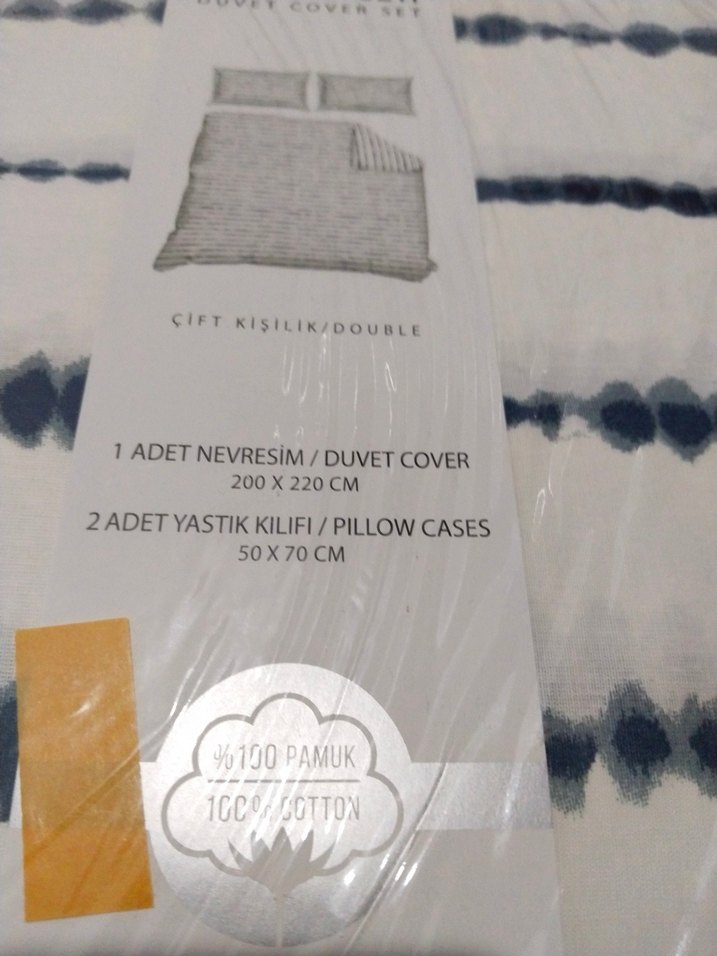 lacifert Baskılı Çift Kişilik Nevresim Seti - Görsel 4