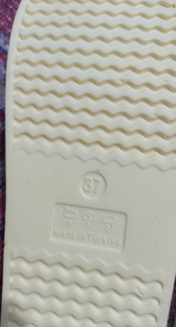 Sarı Tokalı Kadın Terlik - Görsel 3