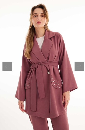 Diğer Blazer Tesettür Takım