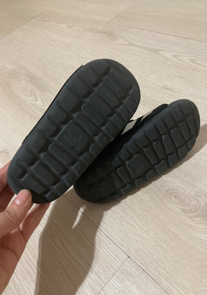 Adidas Siyah Erkek bebek Spor Sandalet - Görsel 3