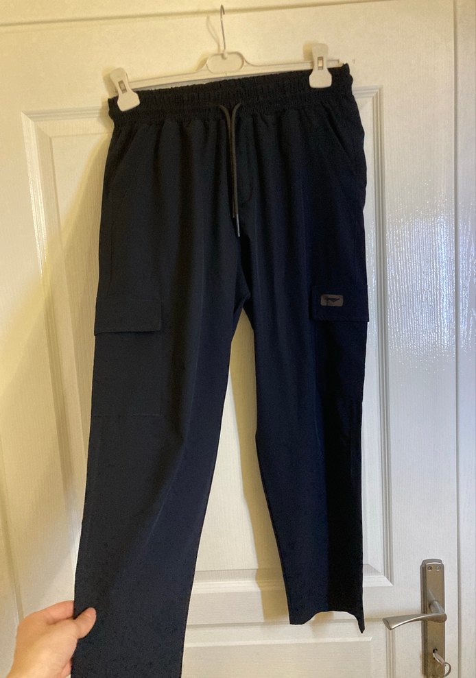 Siyah Erkek Outdoor Rahat Kesim Eşofman - Görsel 2