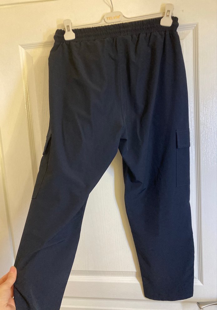 Siyah Erkek Outdoor Rahat Kesim Eşofman - Görsel 3