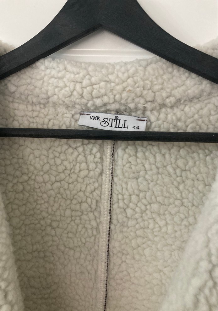 Kahverengi Süet Kürklü Kadın Ceket - Görsel 5