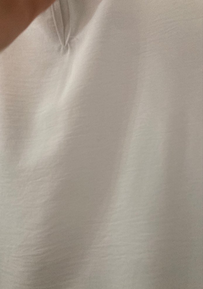 Kadın Beyaz Pamuklu Kolsuz Midi içlik - Görsel 4