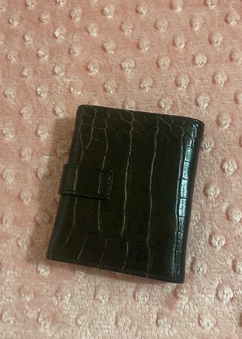 LC Waikiki Kahverengi Yılan Derisi Desenli Kadın Cüzdanı