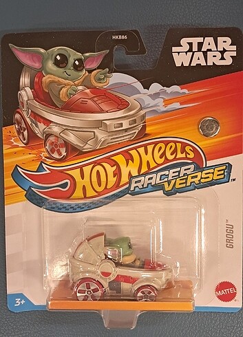 Hot Wheels Racer Verse Baby Yoda Grogu