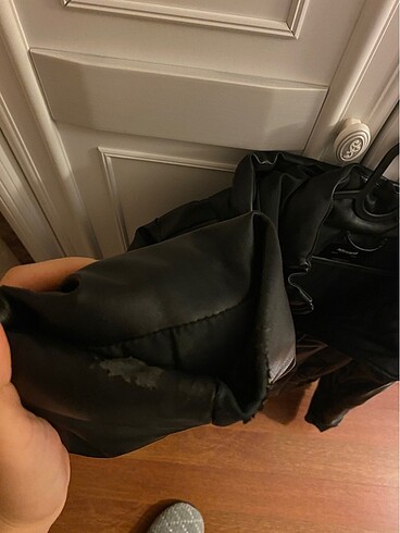 m Beden siyah Renk Pull&bear mont
