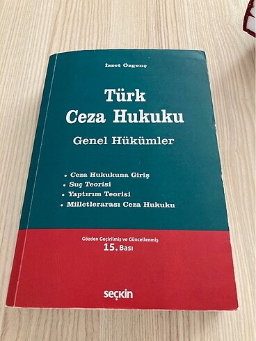 Türk Ceza Hukuku Genel Hükümler