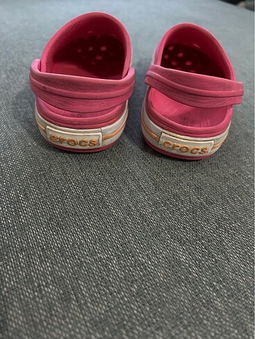 28 Beden pembe Renk Crocs kız çocuk terlik
