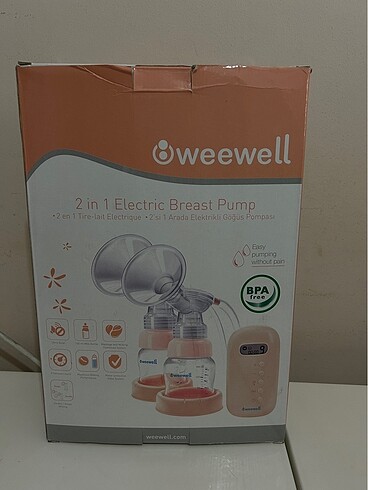  Wee well çift başlıklı süt sağma makinesi