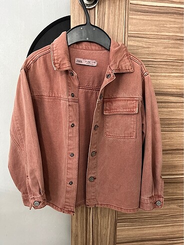 Zara erkek çocuk ince kot ceket