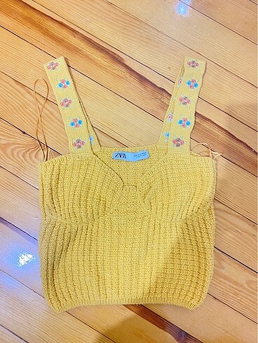 Zara Örme Crop